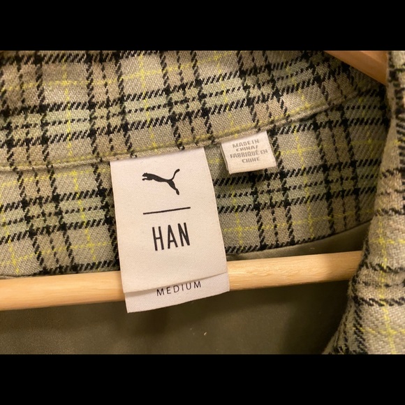 Puma x Han kjøbenhavn men checked long jacket size medium limited edition - Picture 4 of 4